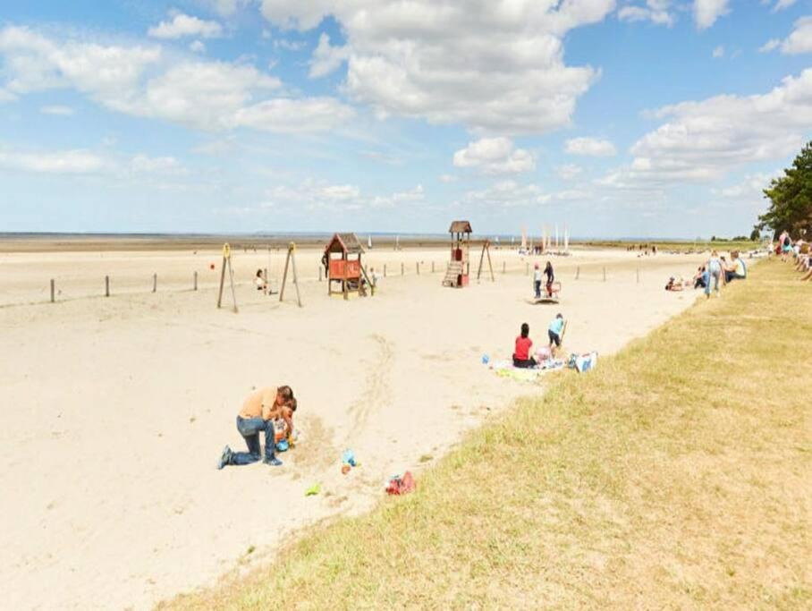 La Baie Du Mont Appartement De Vacances Proche Du Mont Saint Michel Roz-sur-Couesnon Exterior foto